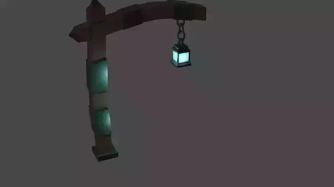 Medieval Street Light