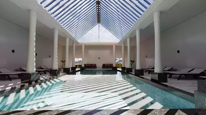 swimming pool room design 