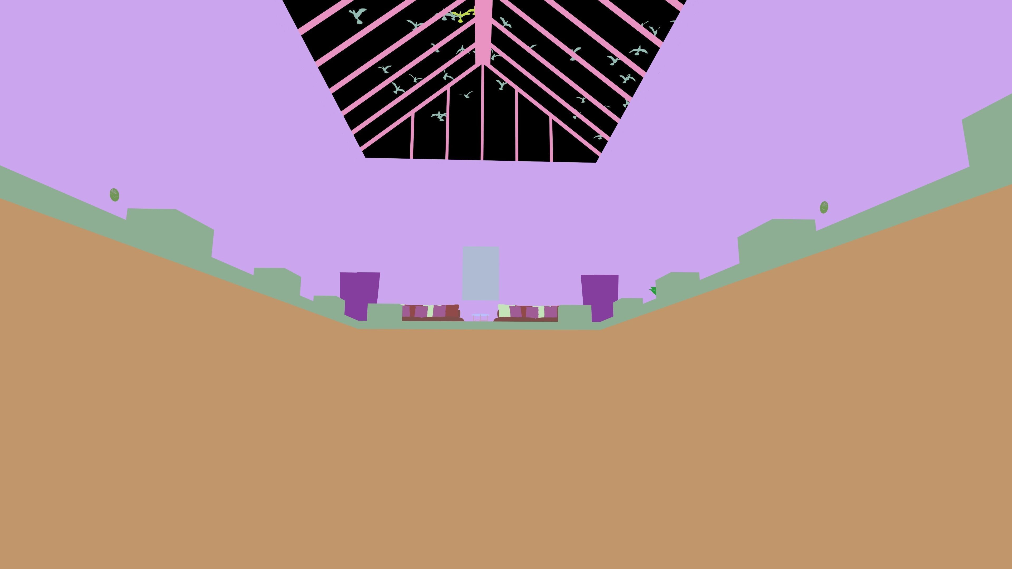 swimming pool room design  3D model_14