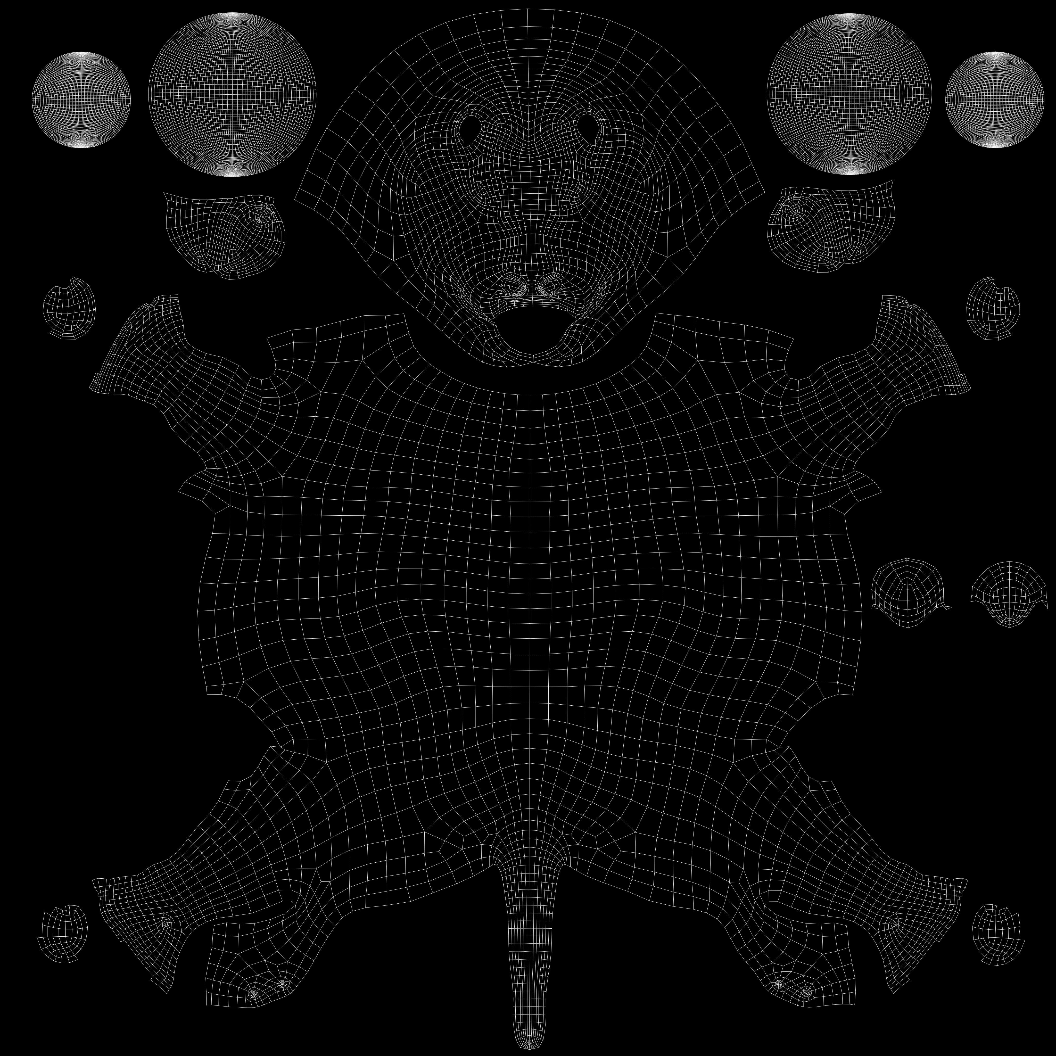 COW-ZTL cow Low-poly 3D model_14