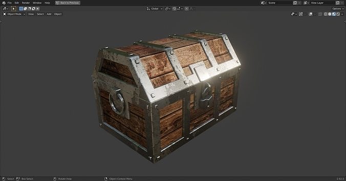 Treasure Chest 3D model