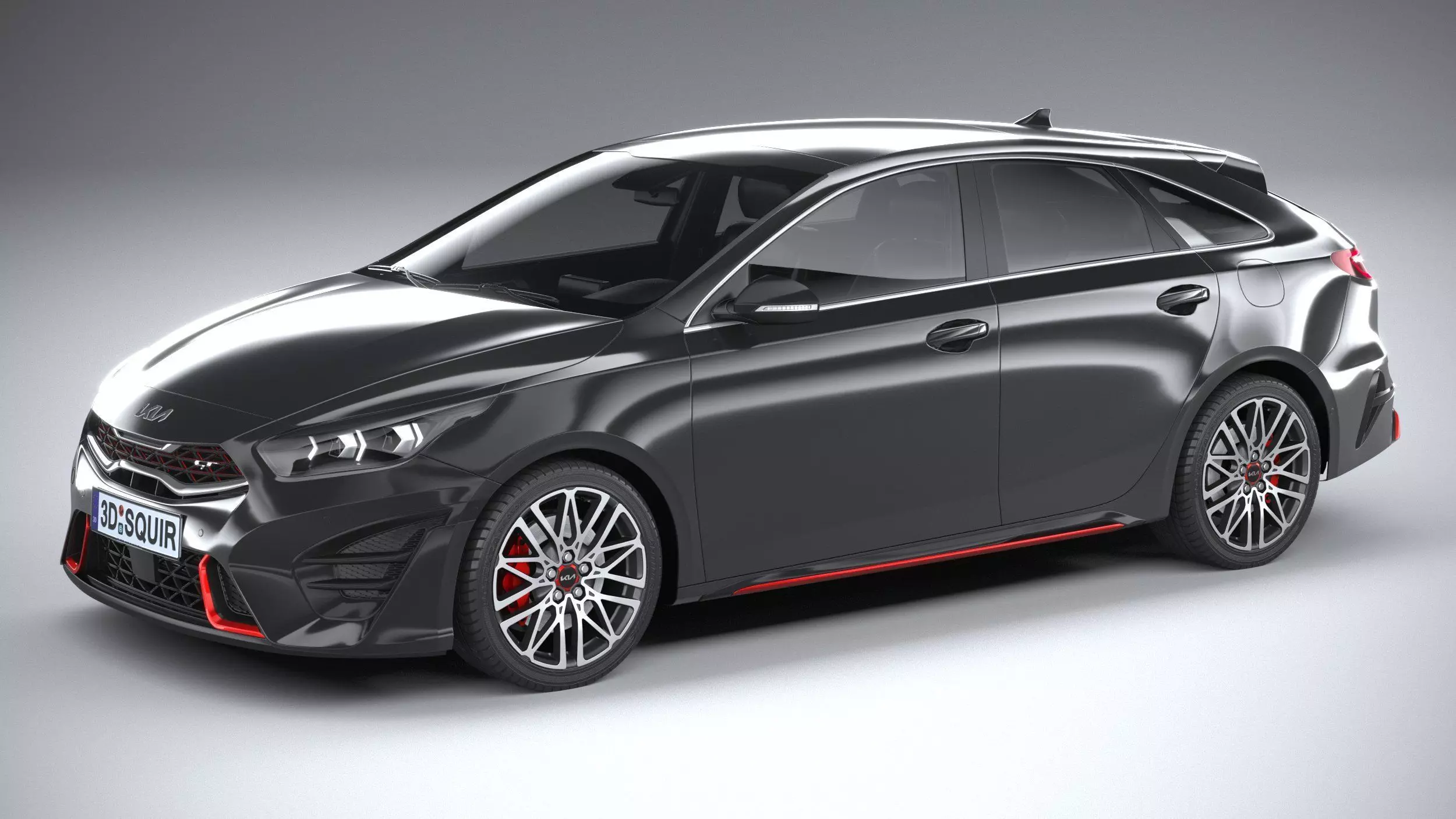 Kia ProCeed GT 2022 3D model