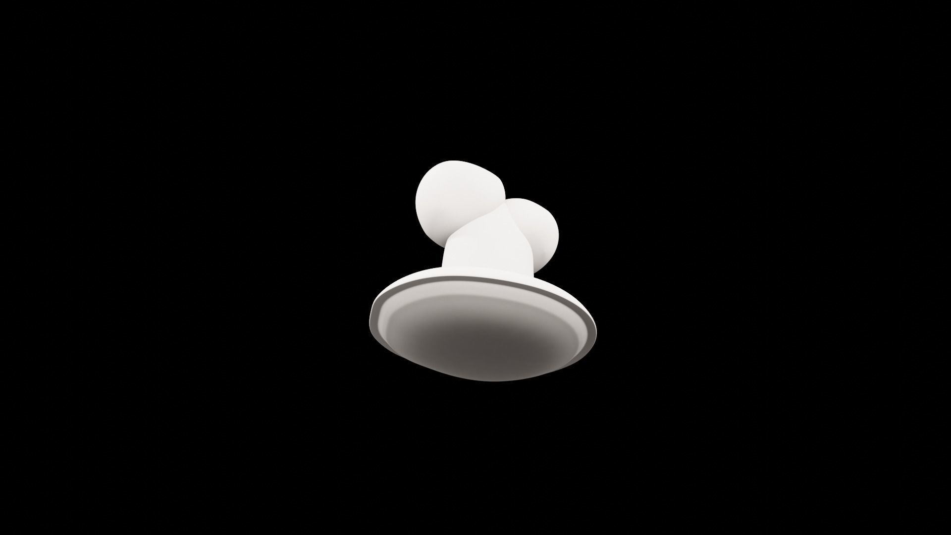 Frog Foot PENCIL HOLDER Flexible print 3d - blender 3d Free 3D print model_14