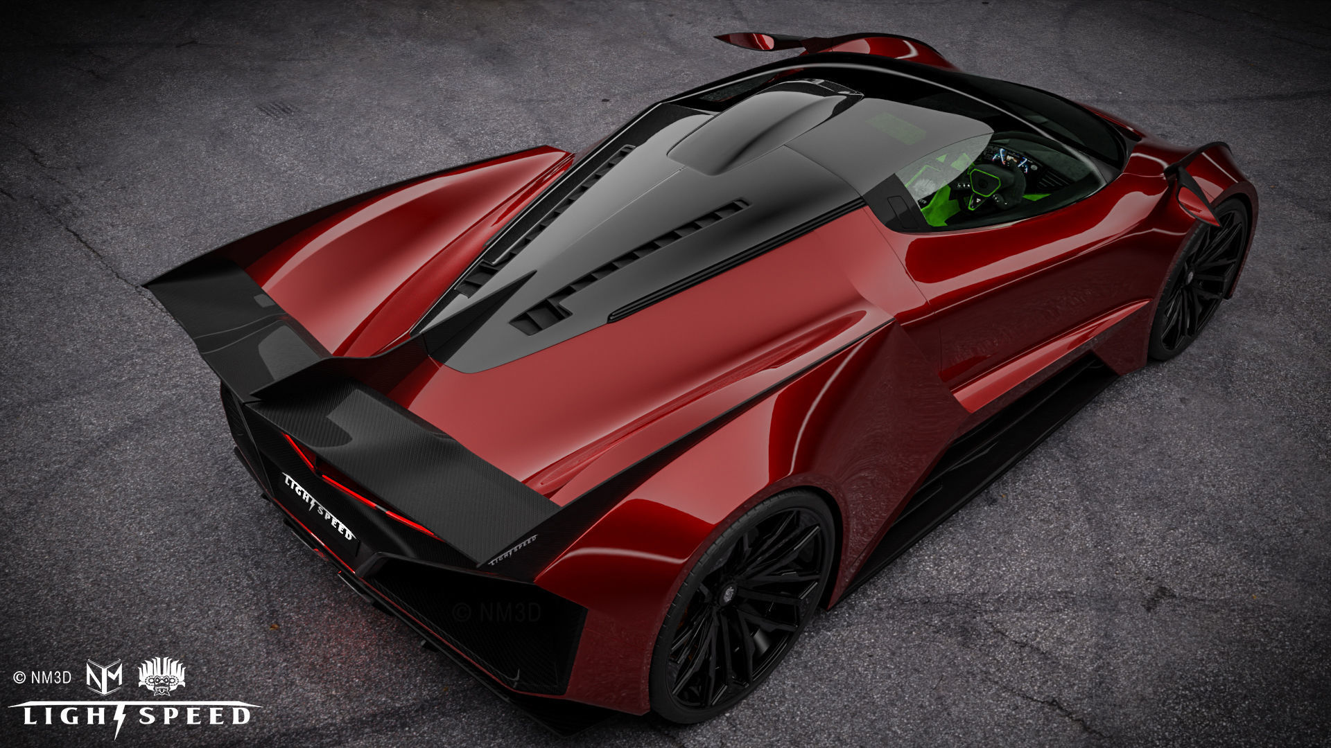 Concept Lightspeed 3D model CGTrader