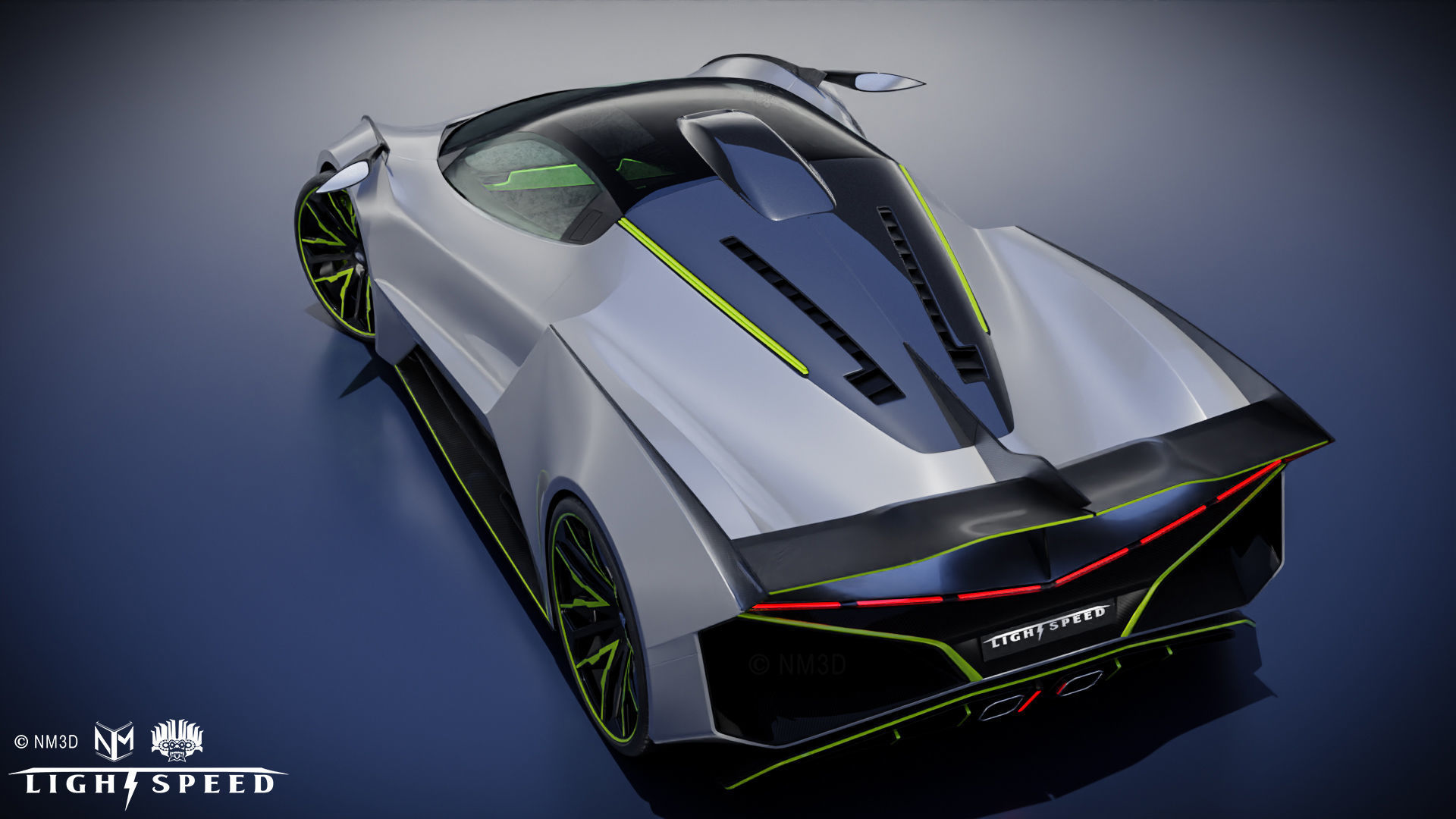 Concept Lightspeed 3D model CGTrader