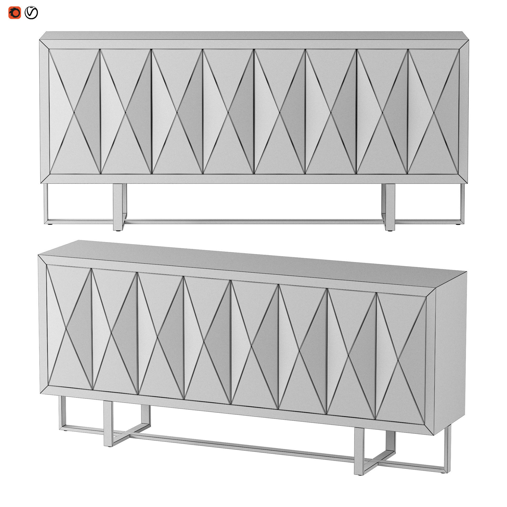 Sideboard Molln 3D model_1