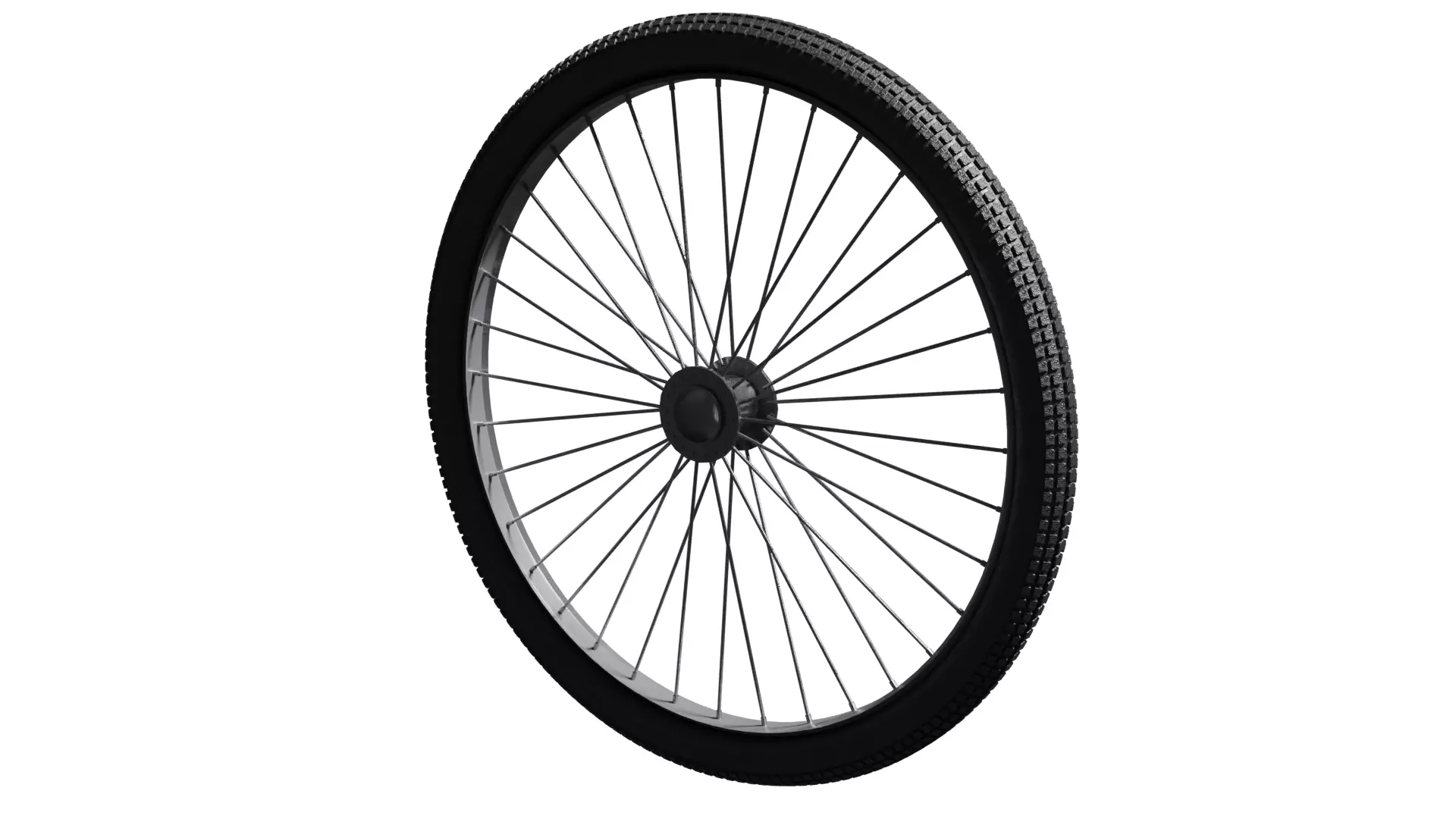 Bicycle Wheel  3D model_0