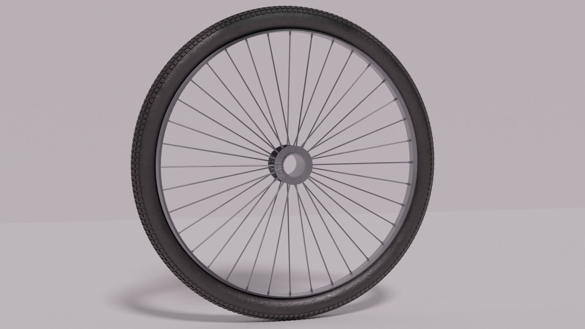Bicycle Wheel  3D model_4