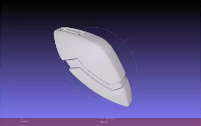 Evangelion Rebuild Rei Hairclip Printable Model 3D print model