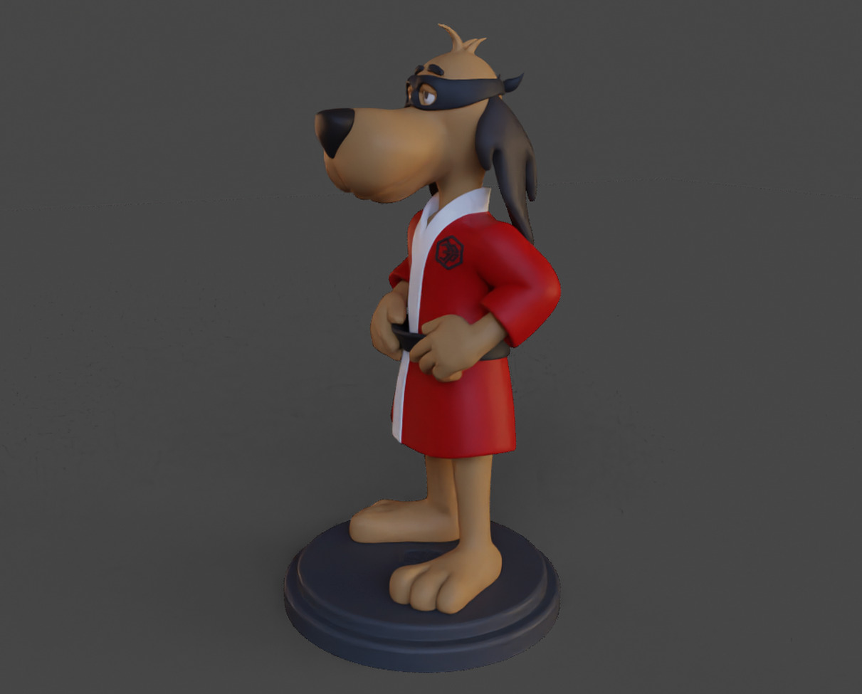 Hong Kong Phooey 3D print model_3