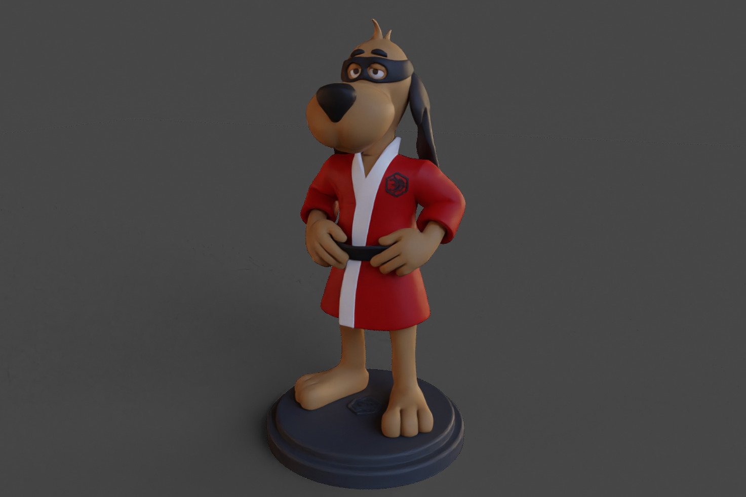 Hong Kong Phooey 3D print model_1