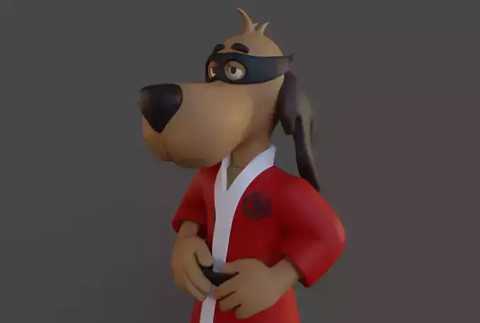 Hong Kong Phooey 3D print model