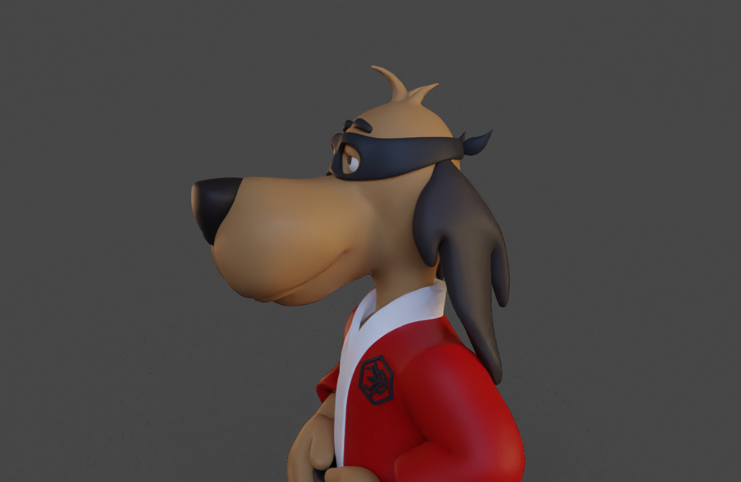 Hong Kong Phooey 3D print model_4