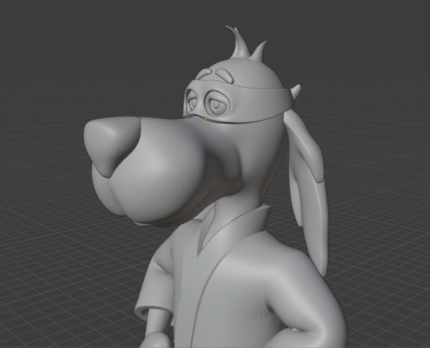 Hong Kong Phooey 3D print model_9