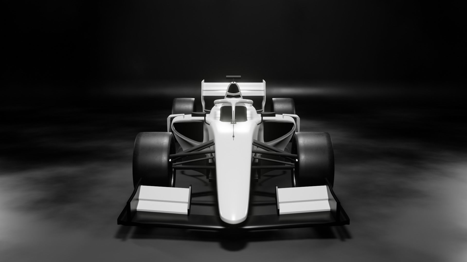 Formula 2 Car High Poly 3D model_4