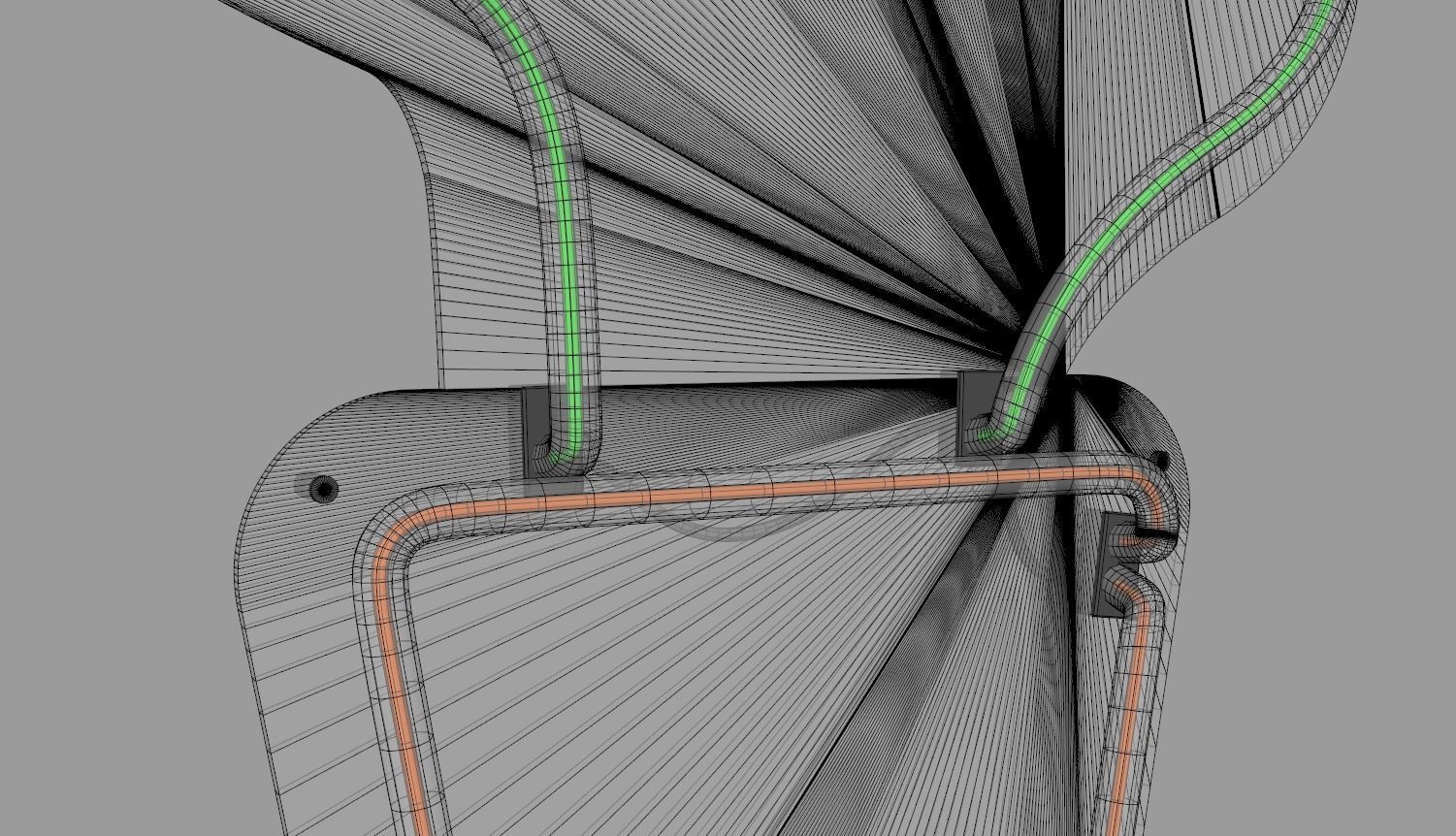 Cactus - Neon Sign 3D model_7