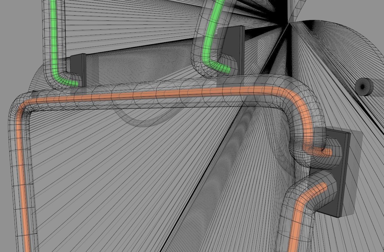 Cactus - Neon Sign 3D model_9