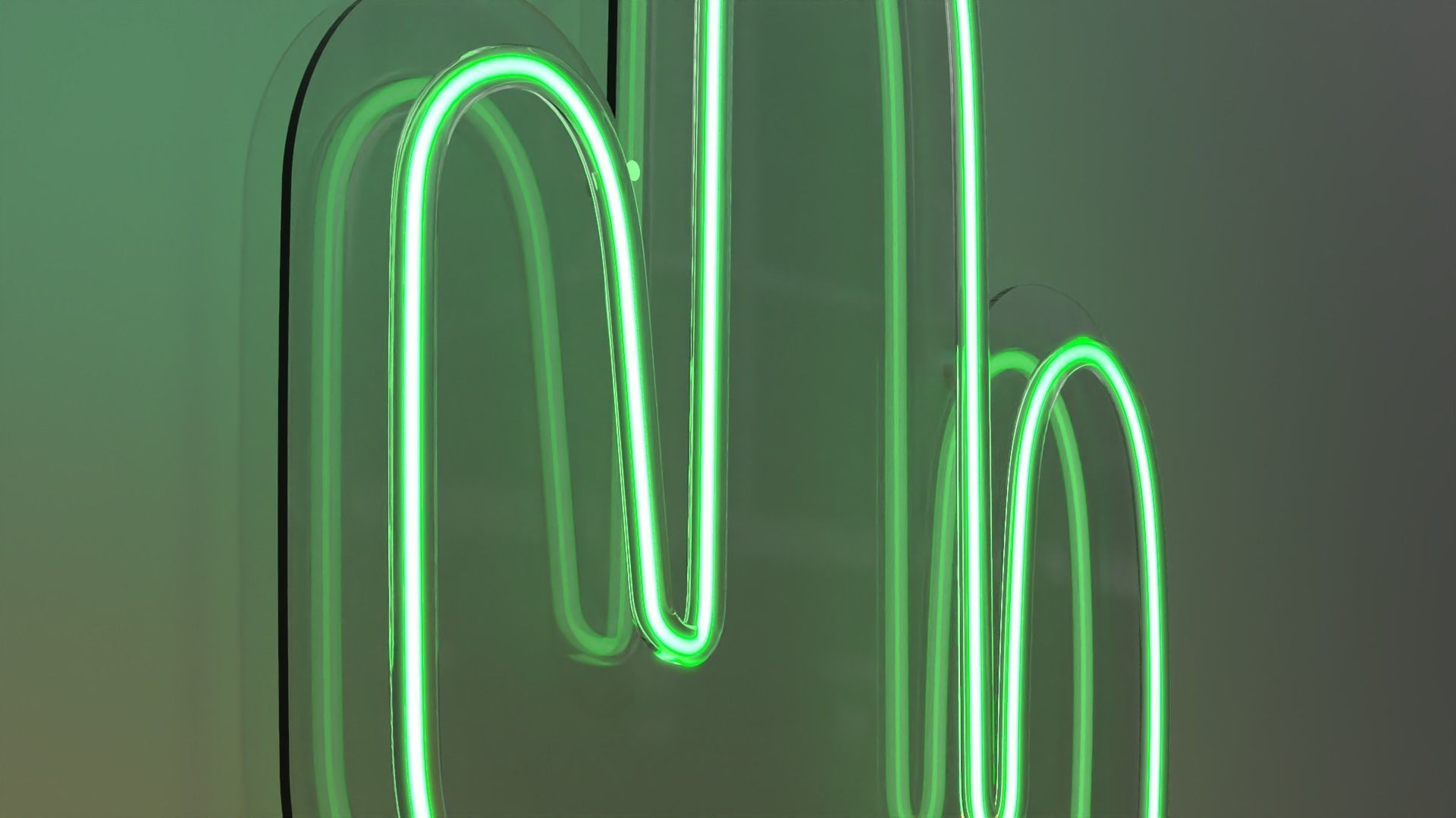 Cactus - Neon Sign 3D model_3