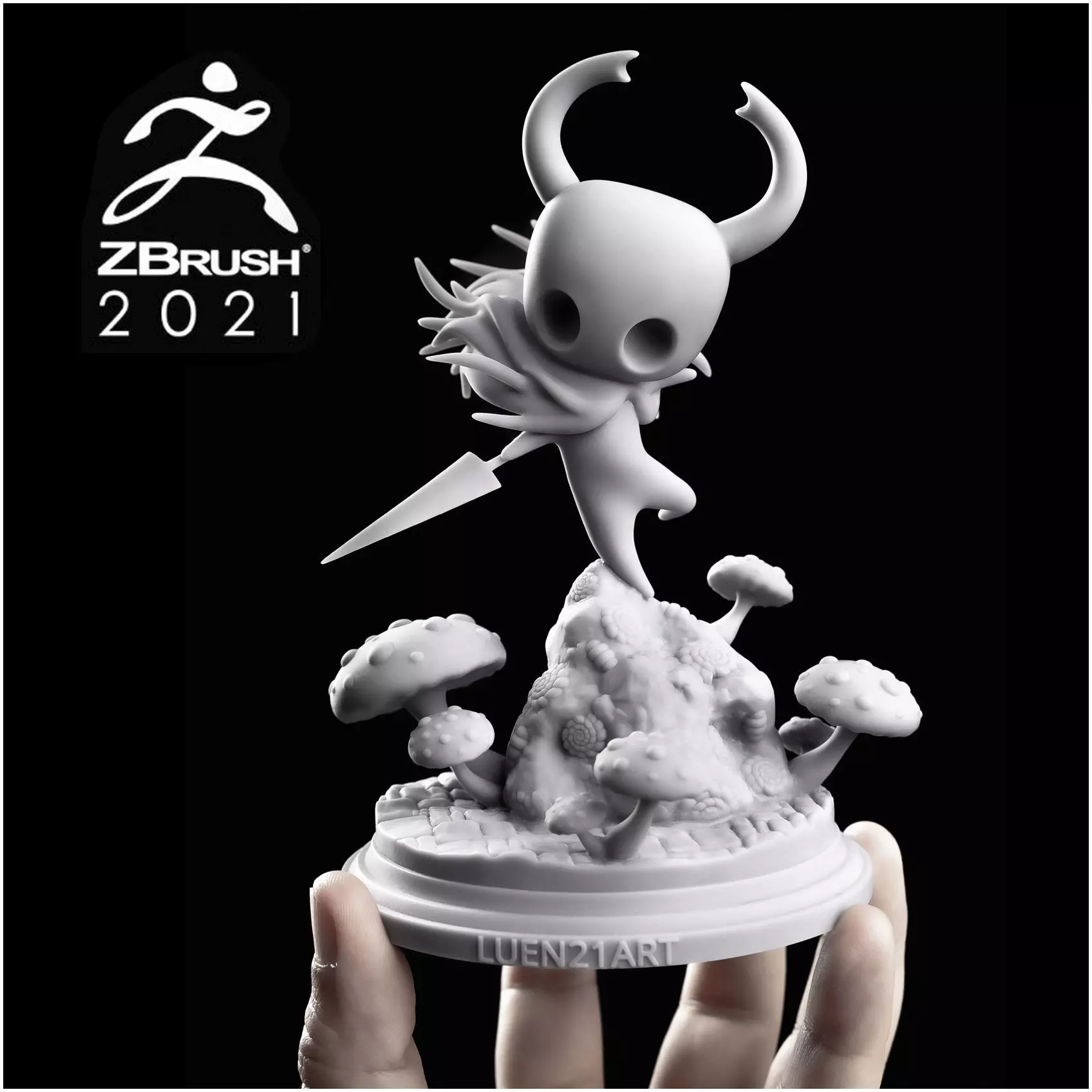 Hollow Knight FanArt 3D print model