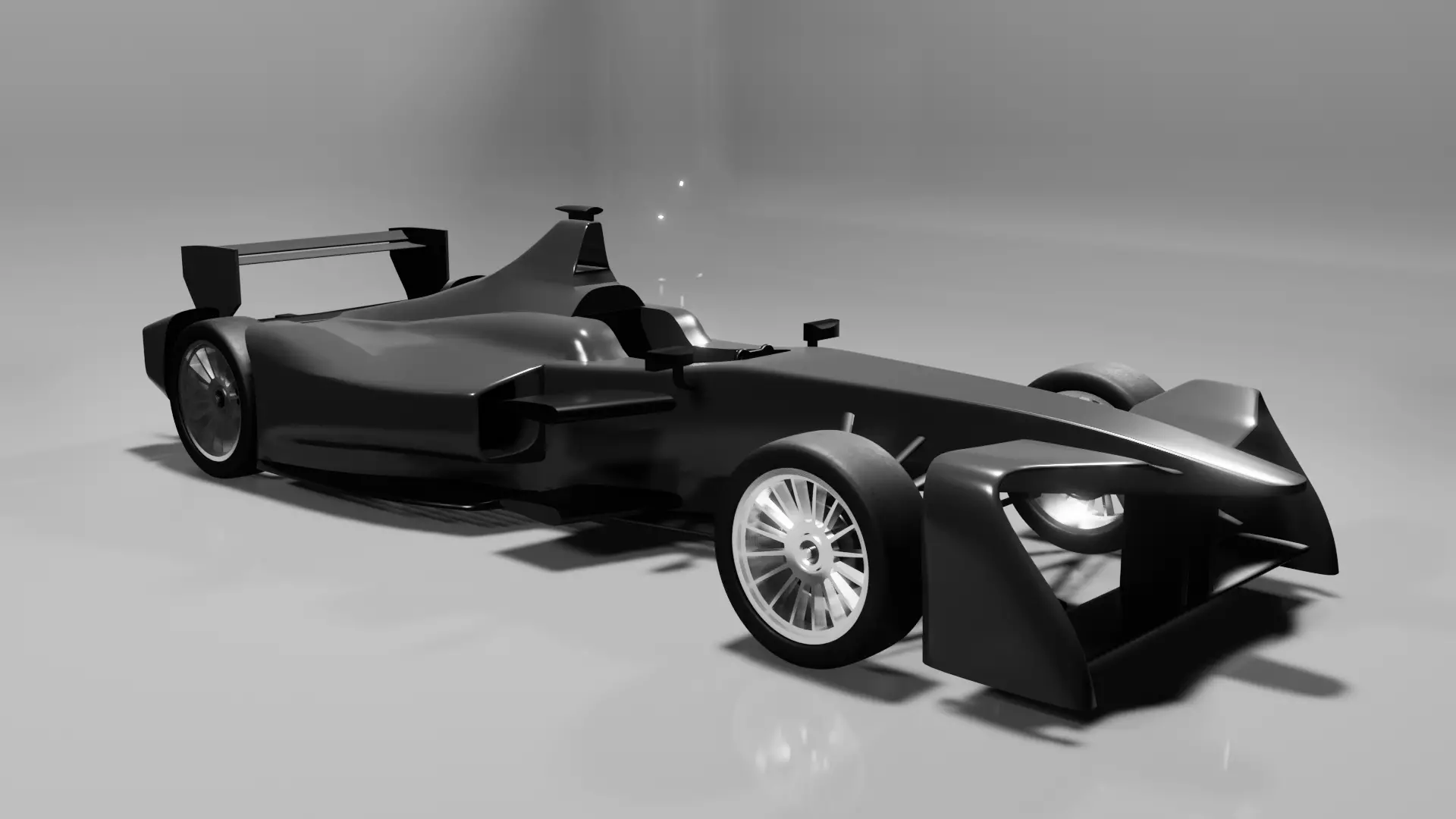 Formula E Gen 1 Car 3D model_0