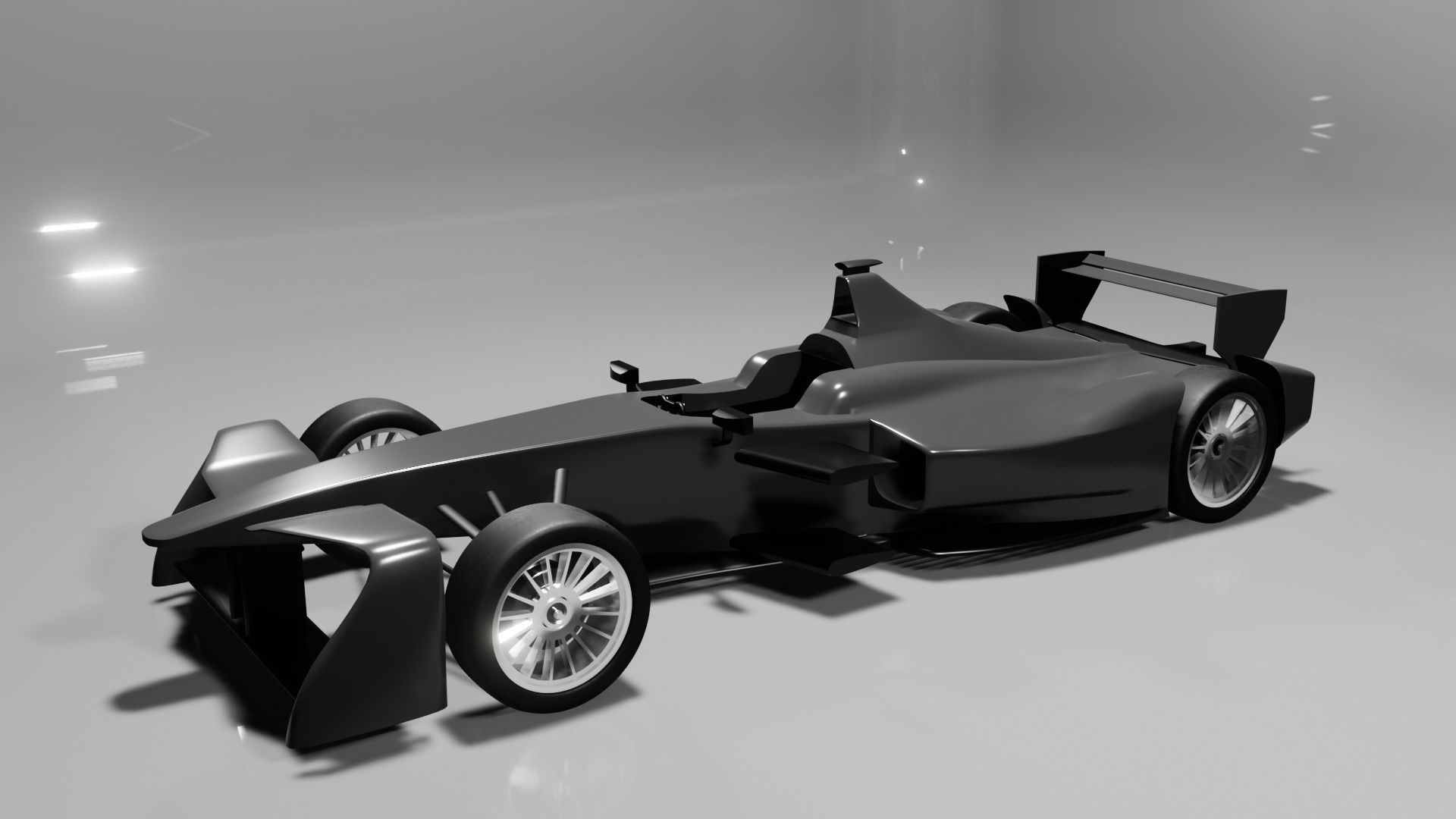 Formula E Gen 1 Car 3D model_2
