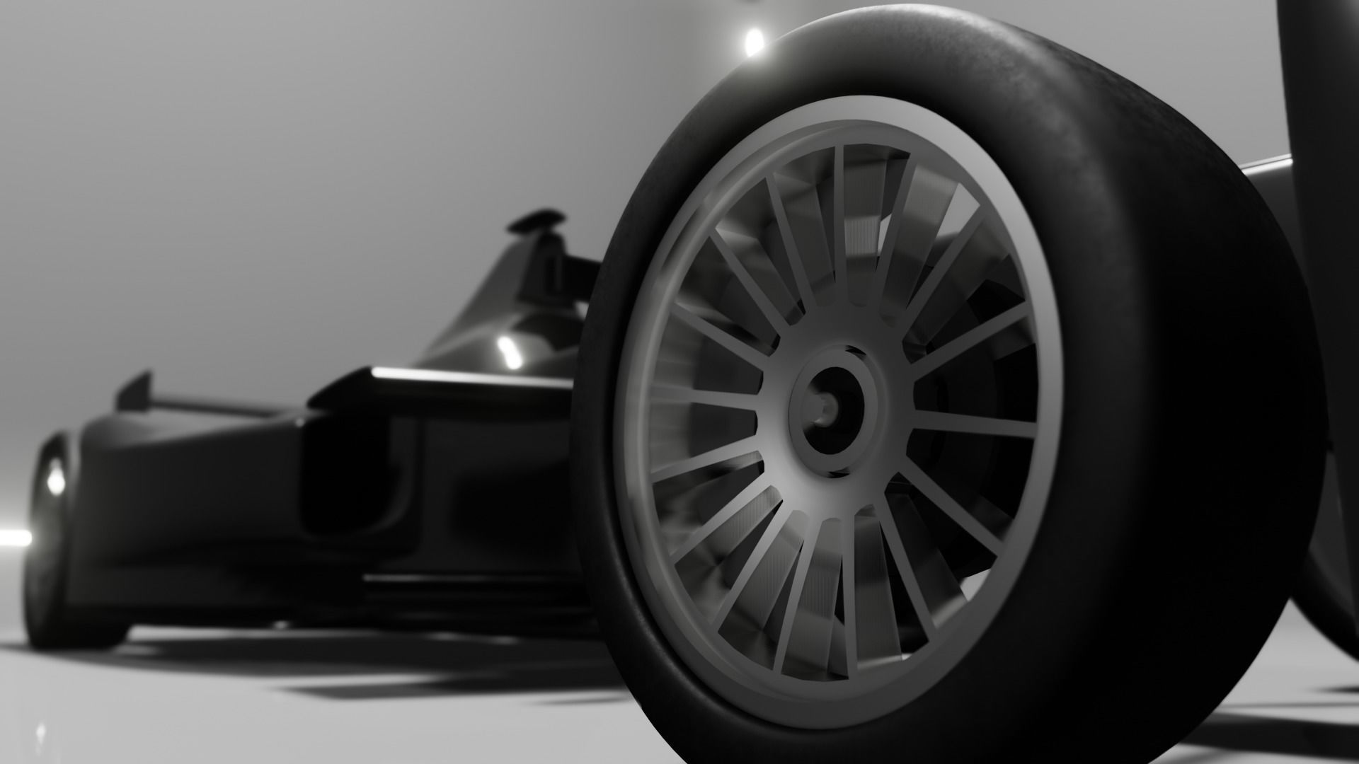Formula E Gen 1 Car 3D model_7