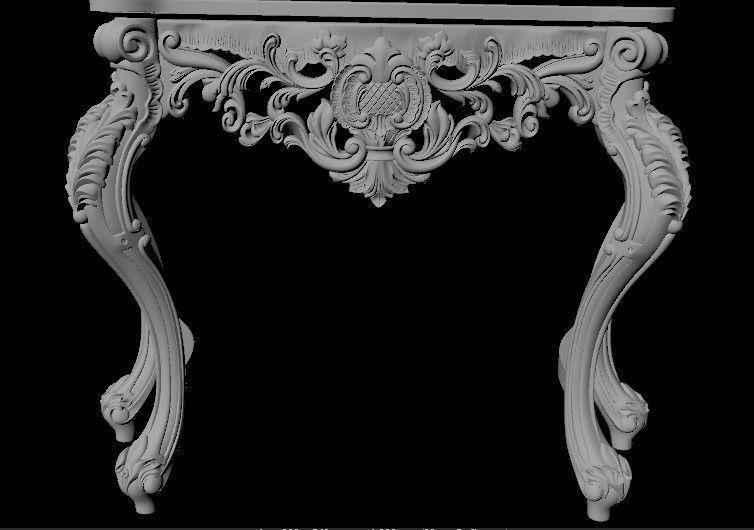  TOILET TABLE 3D model_3