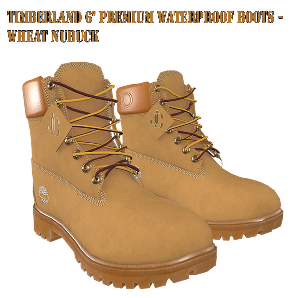 Timberland Boots 9 variation Low Poly Collection  _39