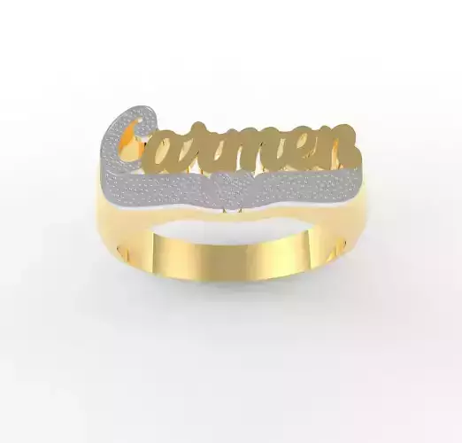 Carmen name ring