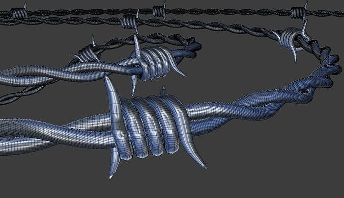 Barbed Wire  3D model