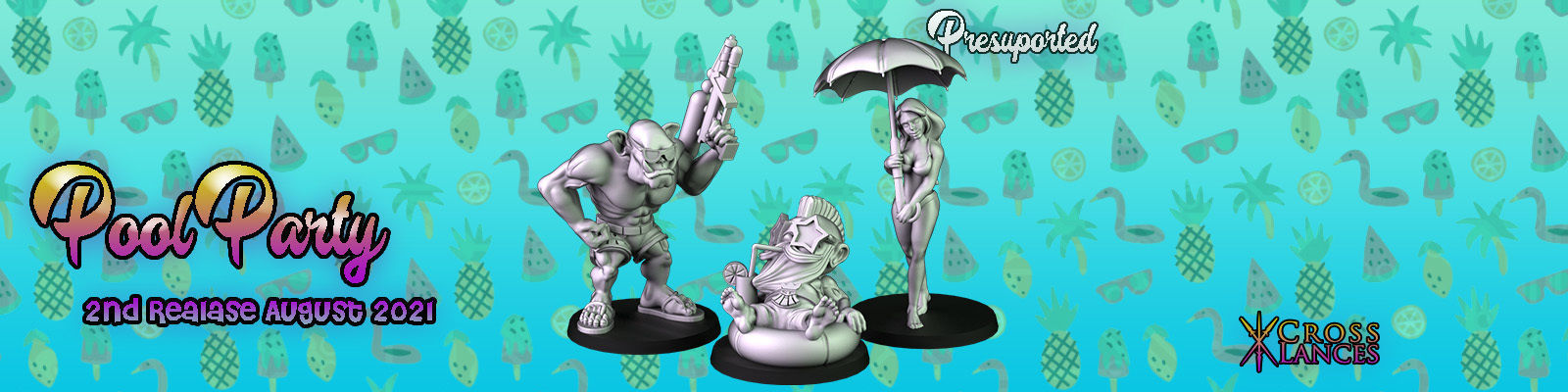 Pool Party 3D print model_4