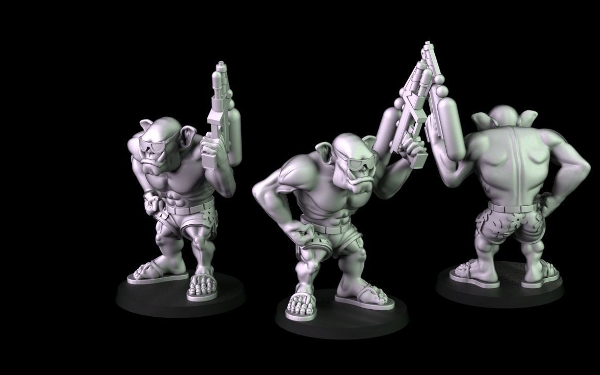 Pool Party 3D print model_3