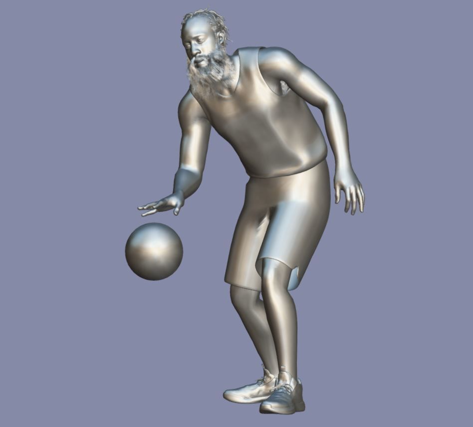 3D Rigged James Harden NBA 3D model_7
