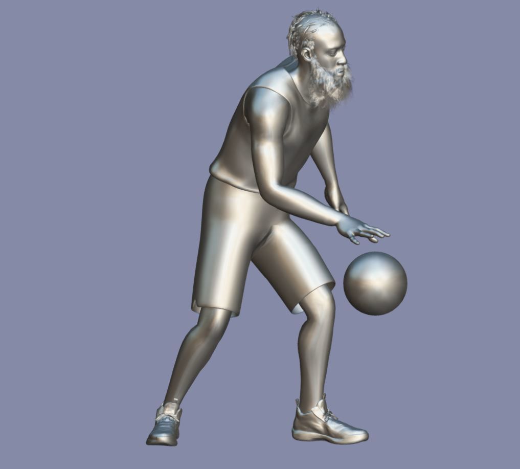 3D Rigged James Harden NBA 3D model_6