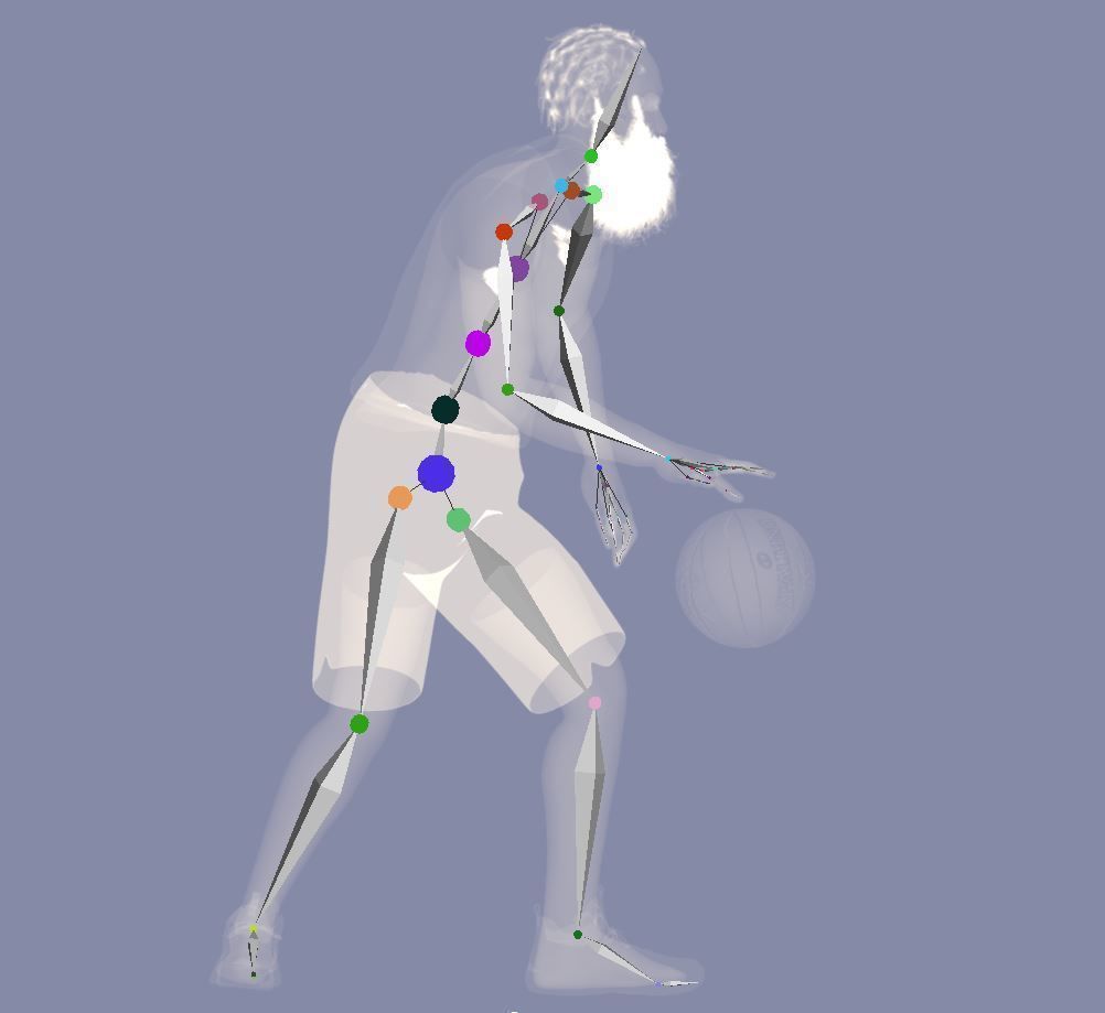 3D Rigged James Harden NBA 3D model_10