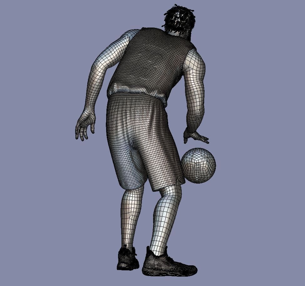 3D Rigged James Harden NBA 3D model_8