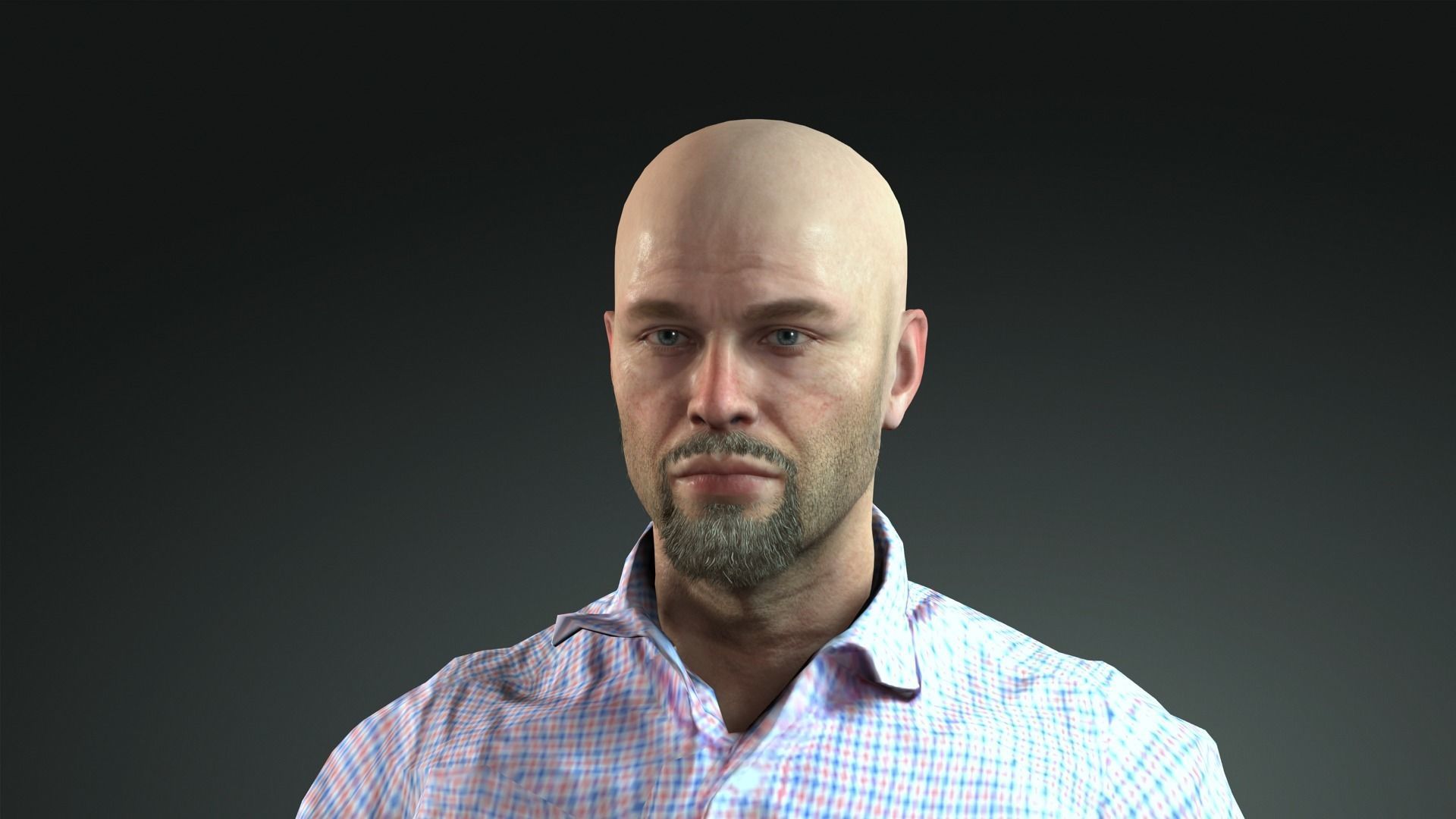 AAA Realistic Male Character 01 Low-poly 3D model_22