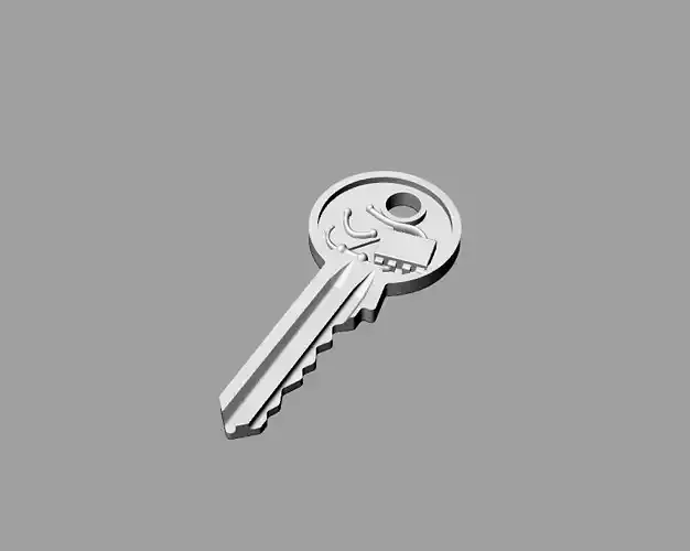 Doctor Who TARDIS Key perception filter Miniature 6th Scale 3D print model