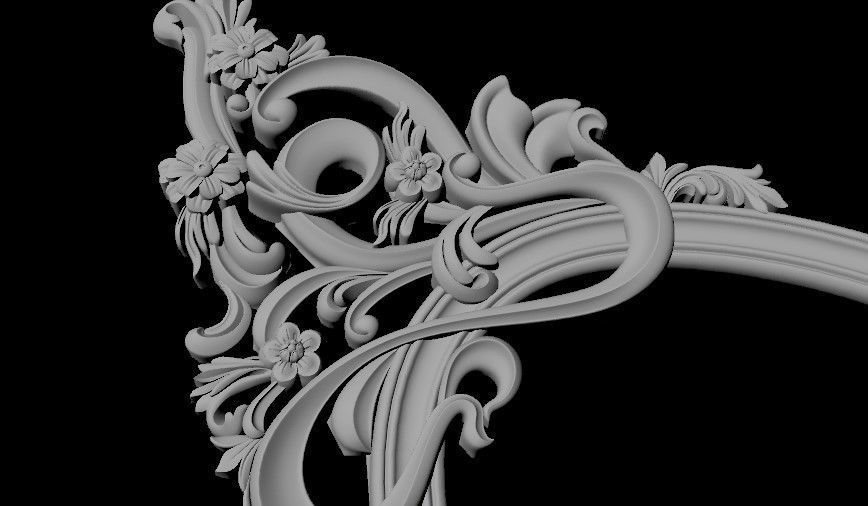 mirror 3d model for cnc machines 3D model_2