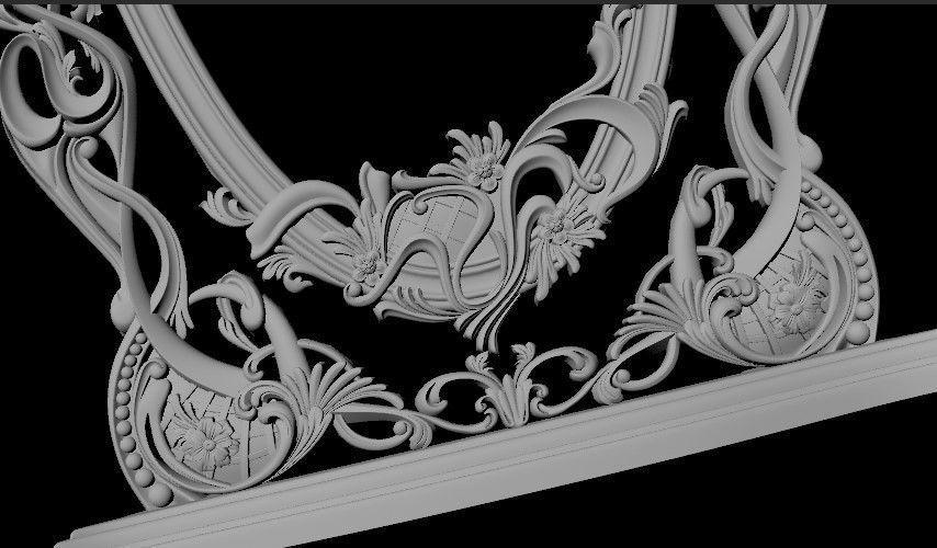 mirror 3d model for cnc machines 3D model_1