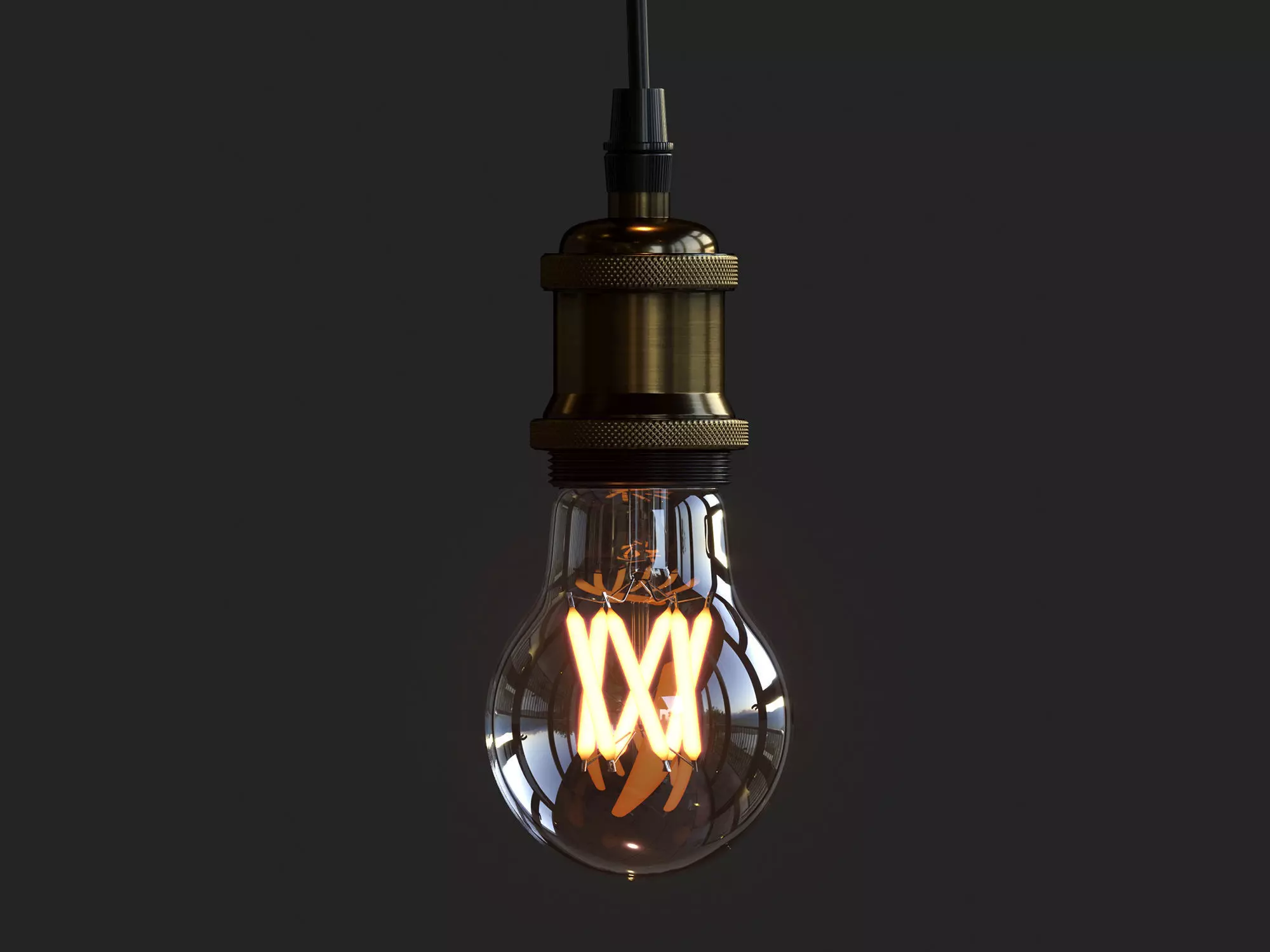 Pendant Light 05 3D model_0