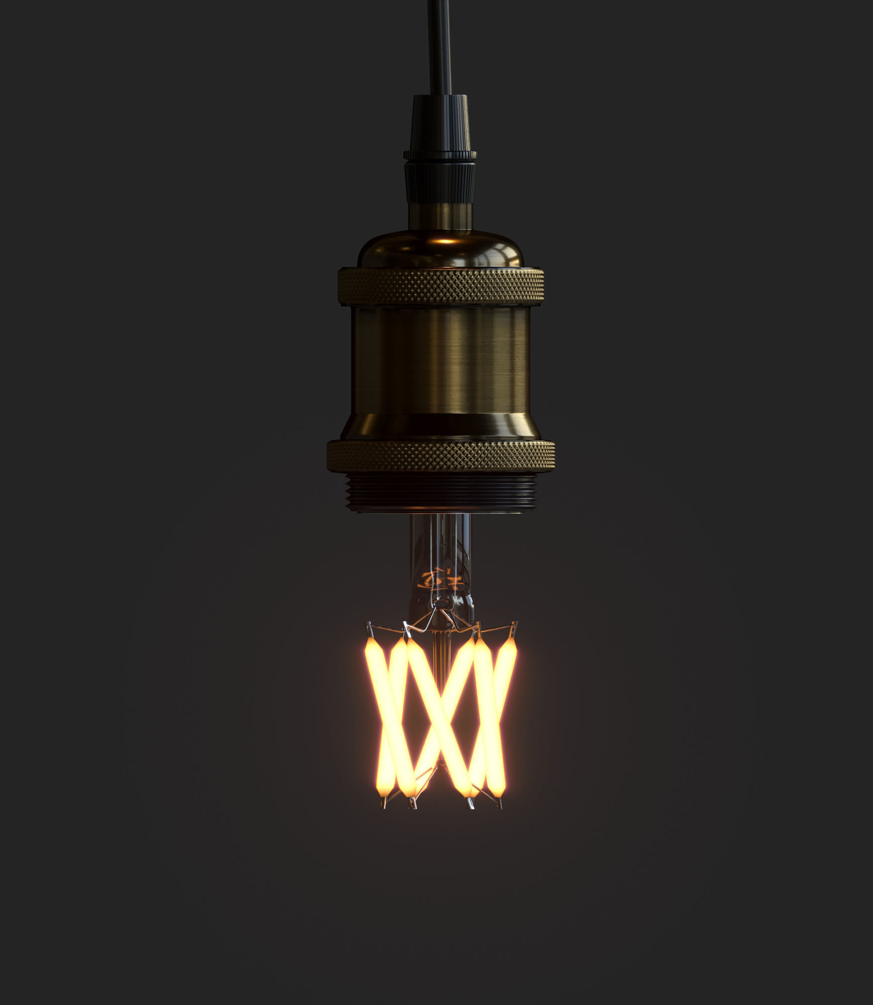 Pendant Light 05 3D model_1
