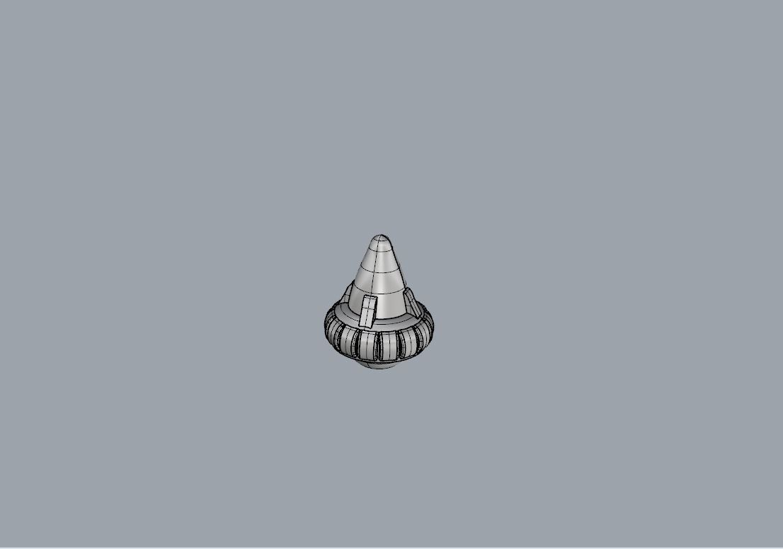 Doctor Who TARDIS Crystal Replica Miniature 3D print model_1