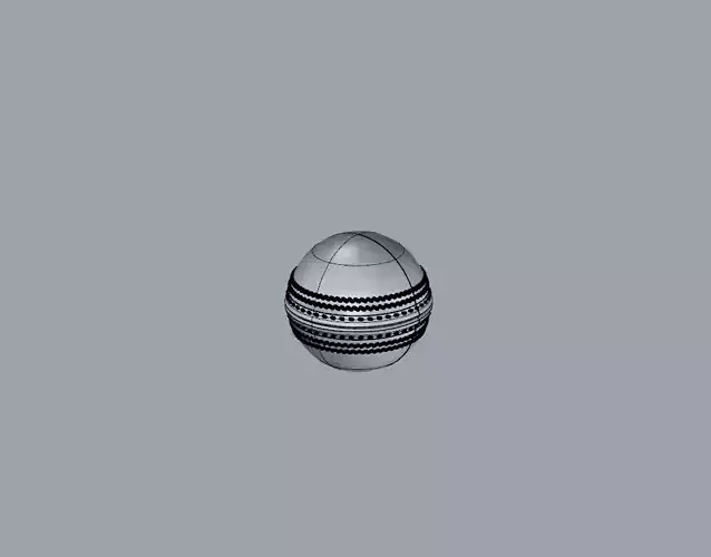 Cricket Ball replica prop 3D print model
