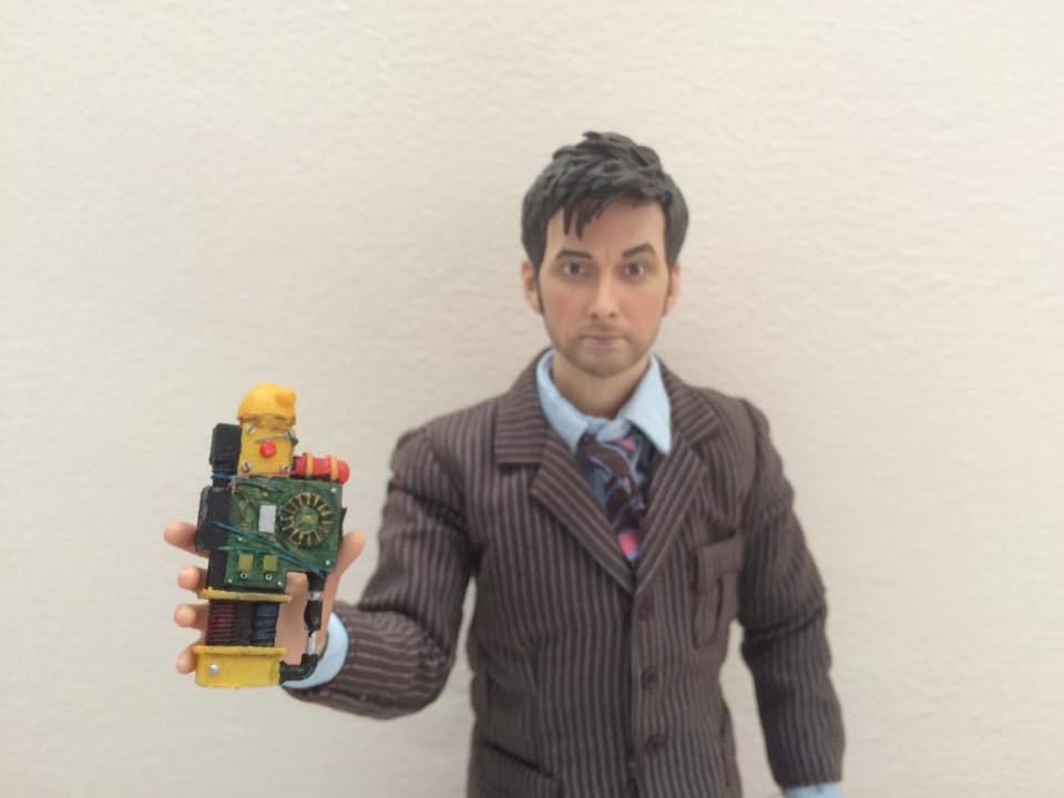 Doctor Who Zygon Detector Ding Device Replica Miniature Prop  3D print model_1