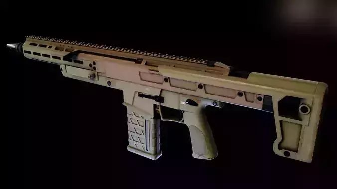 Textron NGSW-R Low-poly 3D model