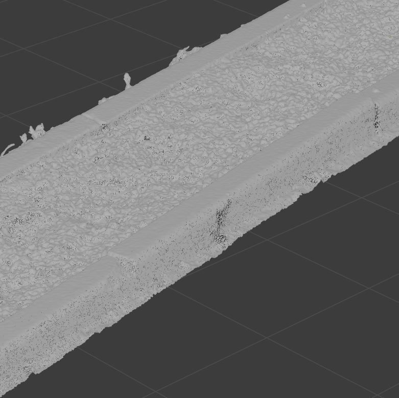 Planter long piece of metal Low-poly 3D model_46