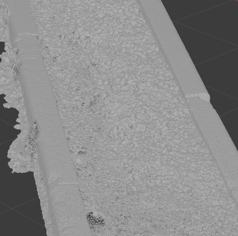 Planter long piece of metal Low-poly 3D model_47