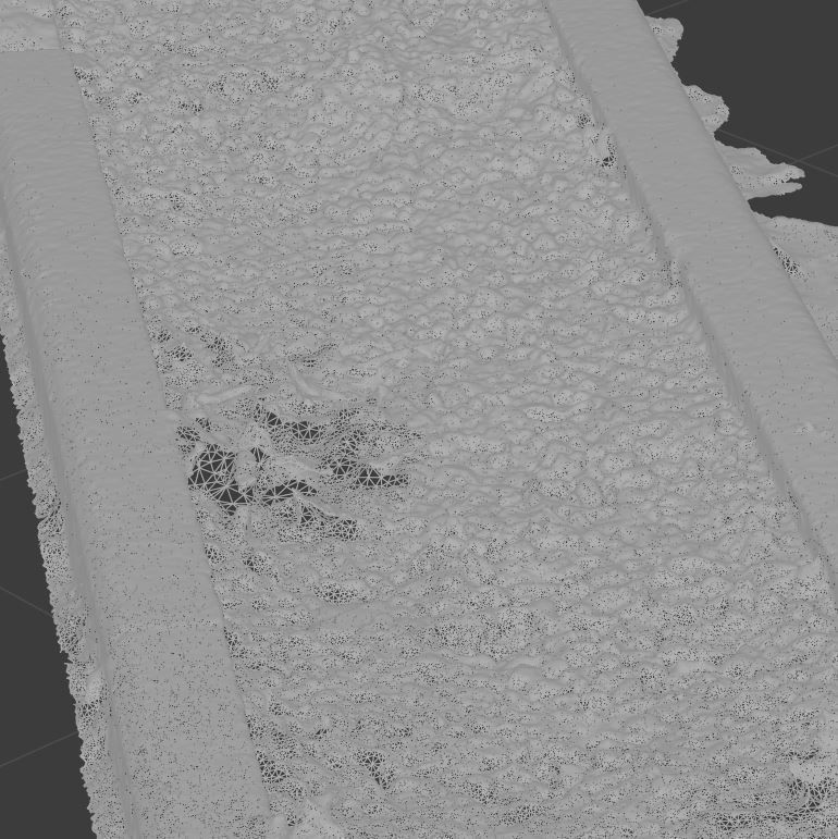 Planter long piece of metal Low-poly 3D model_51