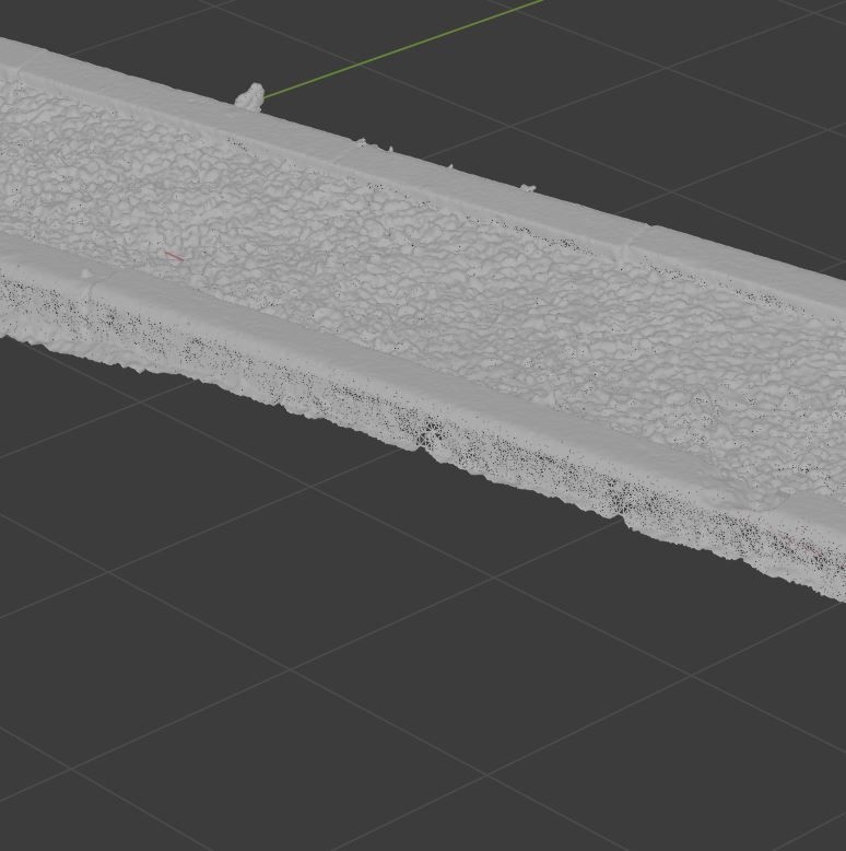 Planter long piece of metal Low-poly 3D model_52